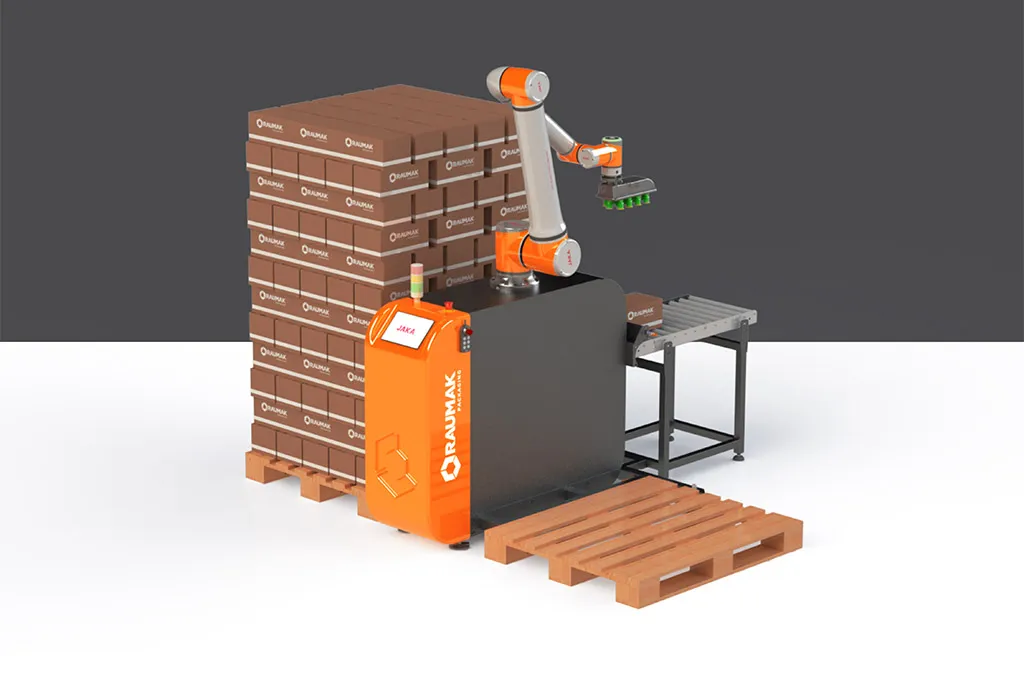 Robots colaborativos para empaque industrial