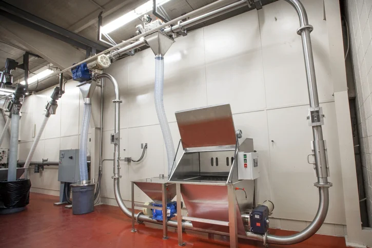 Transportadores para manejo de materiales a granel